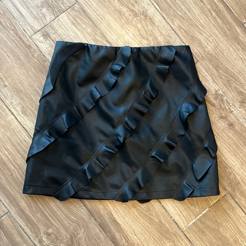 Girls PU Skirt